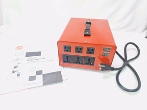8000W Voltage Converter Heavy Duty Step Up/ Down Power Converter 220V To 110V - Picture 1 of 10