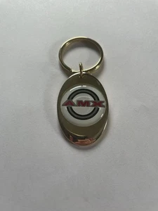 American Motors AMX Keychain Solid Brass Personalized Free AMC Key chain - Picture 1 of 5