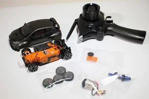 Kyosho MINI-Z MA-010 ASF Orange Chassis & Yaris Gunmetal body Fullset USED - Picture 1 of 14