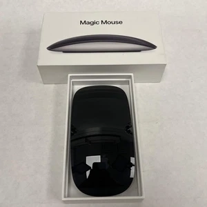 Apple Magic Mouse 2 Mouse Intelligente Wireless Ricaricabile Nero MMMQ3AM/A - Foto 1 di 9