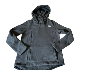 The North Face Giacca Mezzaluna Pile con Cappuccio Donna S Pullover Maglione Toggle - Foto 1 di 5