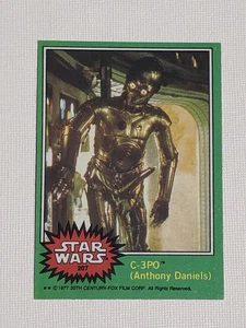 1977 Vintage Star Wars GoldenRod C-3PO Error Card #207 Topps Series 4 Golden Rod - Picture 1 of 14