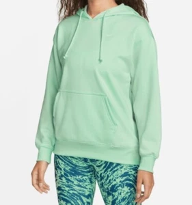 Women’s New🌿 Nike WOMEN'S THERMA PULLOVER TRAINING HOODIE IN GREEN Size 2XL - Picture 1 of 2
