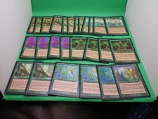 x26 Nemesis Green Magic the Gathering Cards Bundle Mixed Lot List in Description