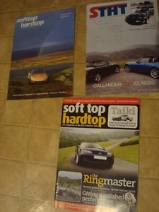 Mazda MX-5 Owners Club Soft Top Hardtop Magazines 2007 x 3 - Picture 1 of 1