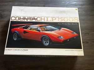 Lamborghini Countach 1;12 VINTAGE Otaki LP500S Open Box. Unbuilt, Made In Japan - Picture 1 of 9