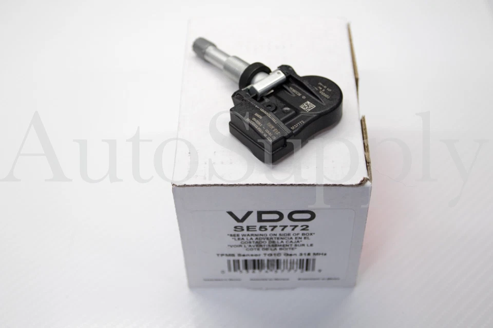 Nuevo sensor TPMS Continental VDO SE57772 315 mhz para Chrysler, Dodge, Jeep Foto 1 de 1