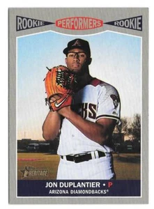 2019 Heritage High Number JON DUPLANTIER Rookie Performers - D'BACKS - #RP-5 - Picture 1 of 1