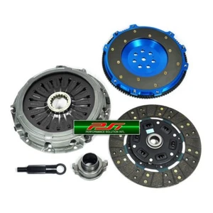 PSI HD CLUTCH KIT+ALUMINUM FLYWHEEL MITSUBISHI LANCER EVO 4 5 6 7 8 9 4G63 JDM - Picture 1 of 1