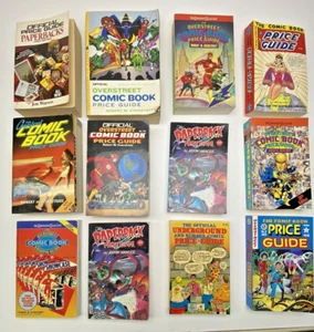 Lot of 12 books of Overstreet Comic Book Price Guide - Picture 1 of 13