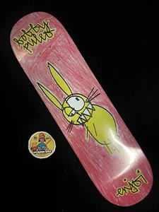 RARE Enjoi Bobby Puleo Scribble Bird Skateboard Deck Vintage Pro Model in Shrink - Picture 1 of 6