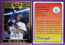 Ken Griffey Jr Seattle Mariners Oddball Magazine Insert Cards - Pick From List