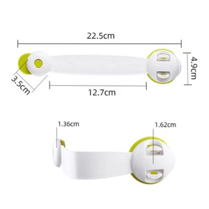 1 Piece Baby Safety Drawer Door Lock Refrigerator Plastic Safety Buckle _in - Picture 1 of 16