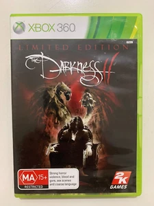 The Darkness 2 Xbox 360 Game Limited Edition with Poster and Game Manual - Picture 1 of 5