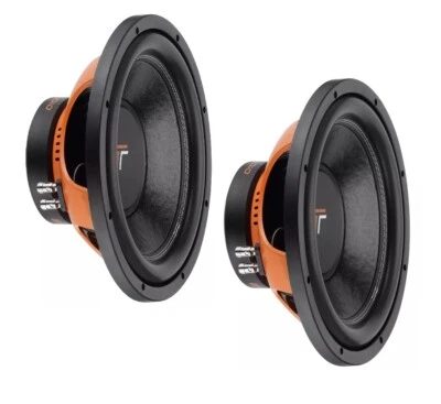 Bassface GT Audio GT-SW12/4 x2 12'' 30cm 2x4Ohm DVC Subwoofer 200w RMS