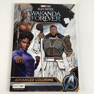 Marvel Studios Black Panther Wakanda Forever Advanced Coloring Book Bendon 2022 - Picture 1 of 6