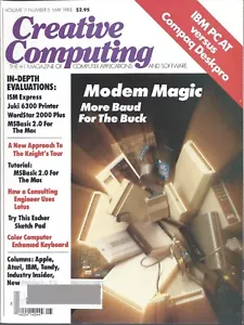 Creative Computing Magazine, May 1985 - Picture 1 of 3