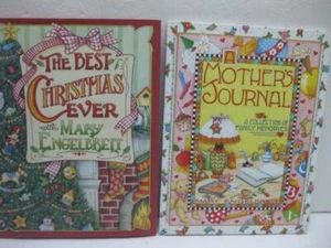 MARY ENGELBREIT 2 book lot Mother's Journal & The best Christmas ever - Picture 1 of 12