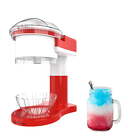 Shaved Ice Maker- Home Use Countertop Electric Ice Shaver/Chipper with Cup