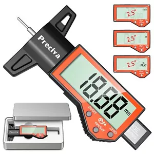 Tire Tread Depth Gauge Digital Tire Depth Gauge with Large LCD Display and In... - Picture 1 of 7
