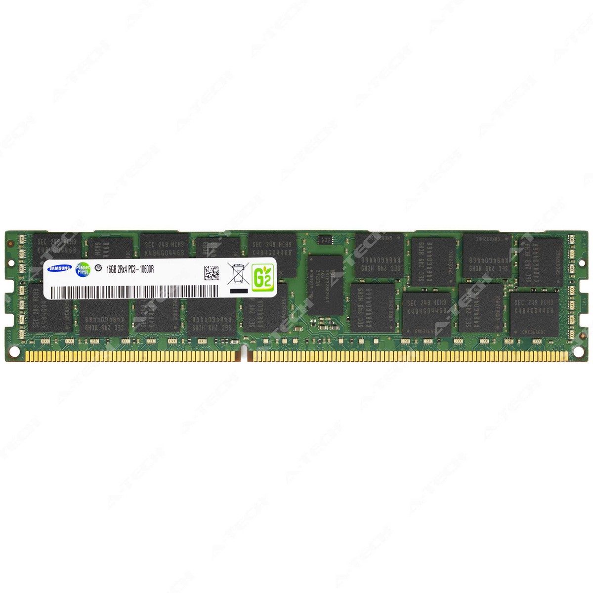 DDR4 2133P-16GB 同一ロット4枚組】Samsung PC4-17000P-R ECC