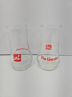 7up The Uncola Vintage Upside Down Drinking Glasses From The 70's - Image 1 of 4