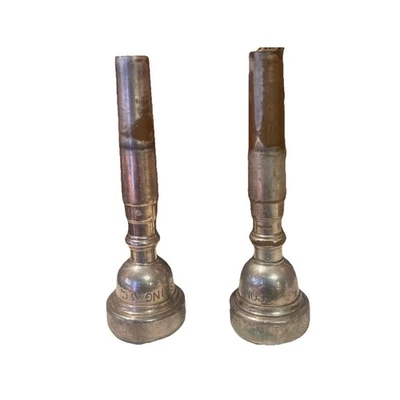 2 boquillas vintage de corneta/trompeta Conn + bendición 3 C Foto 1 de 4