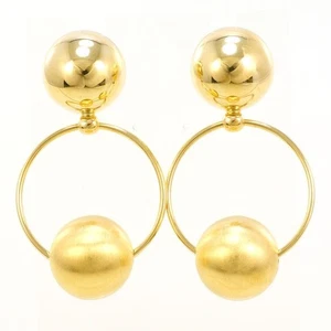 Schmuck 18K Gelbgold Ohrring ca.12,8g Kostenloser Versand Gebraucht - Bild 1 von 4