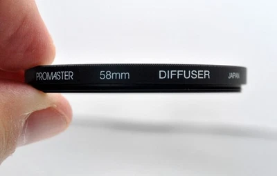 ProMaster 58mm Diffuser Filter GLASS IS FREE OF SCRATCHES - Image 1 of 3