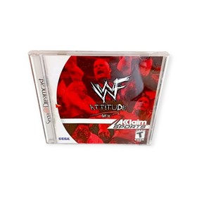 WWF Attitude (Sega Dreamcast, 1999) CIB Complete w/Manual! 