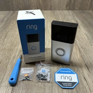 Ring Video Doorbell 2nd Gen Wireless 5UM5E5 Rechargeable Battery - Picture 1 of 8