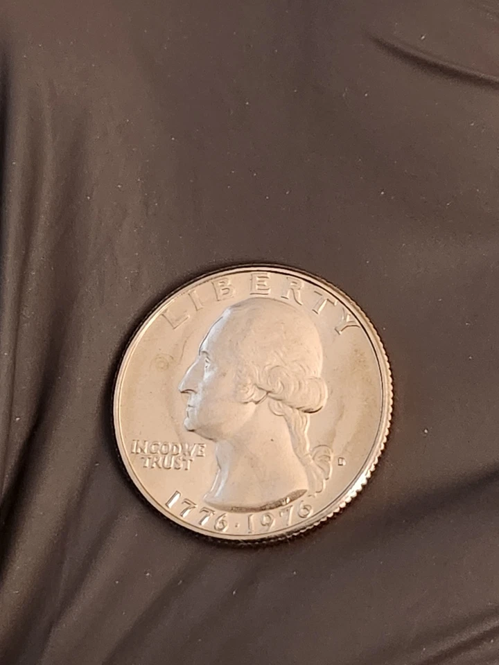 Moneda Bicentenario Cuarto D 1776-1976 - Rara moneda coleccionable Foto 1 de 4