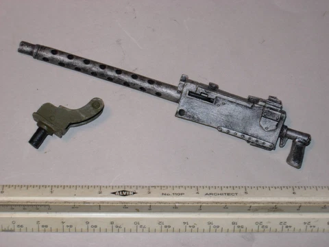 1/6 scale WW2 US 30cal. tank turret MG  for Ultimate Soldier, GI Joe or Dragon Cover