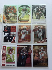 Houston Texans' DeANDRE HOPKINS (18) Football Card Lot #2/Near Mint/NO DUPS! - Photo 1 sur 2