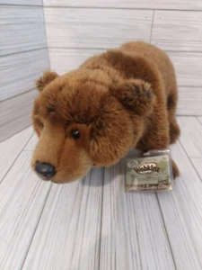 Webkinz Signature GEFÄHRDET Braunbär GANZ PLÜSCHTIER KUSCHELTIER WKSE3006 MIT ETIKETT - Bild 1 von 7