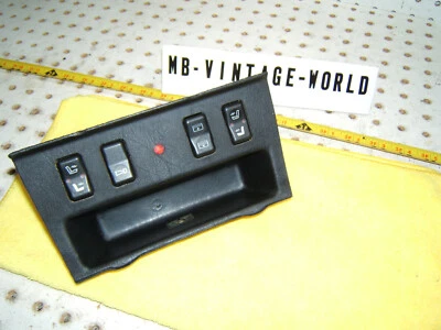 Mercedes C/W126 SEC SEL 86-91 Center console BLUE front OEM 1 Tray with 4 Slots - Image 1 of 4