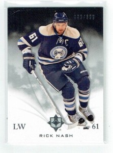 10-11 UD Upper Deck Ultimate  Rick Nash  /399