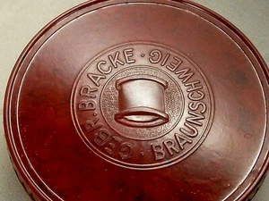 Bakelit-Dose mit Schraub-Deckel - GEBR. BRACKE, BRAUNSCHWEIG - Imagen 1 de 3