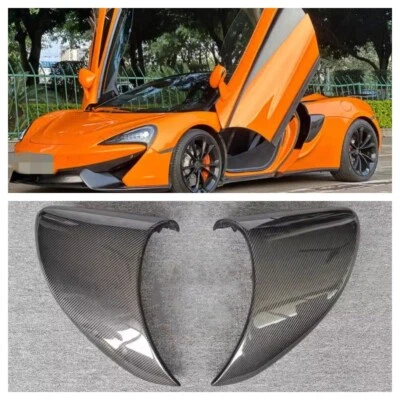 For McLaren 540C 570S Modified GT4 Dry Carbon Fiber Side Air Intake Grille 2015+ Foto 1 de 4