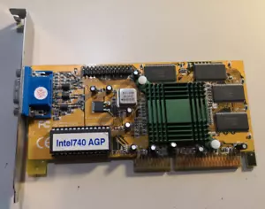 Carte Graphique AGP Intel 740 8 Mo - Bild 1 von 2