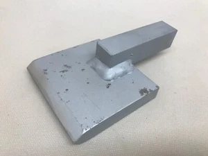 3/4” Hardy Shank Blacksmith Anvil Hot Cut Tool 3” Tool Steel Raw Sandblasted - Picture 1 of 6