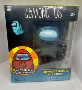 Among Us Series 1 Black Crewmate Figur Toikido 3 Hüte Zubehör Neu in OVP - Bild 1 von 5