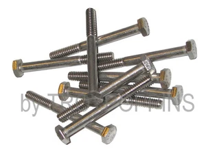 10-SS 1/4-20 x 2-1/2 HH TESTA ESAGONALE BULLONI MACCHINA VITI ACCIAIO INOX 18-8 PEZZI - Foto 1 di 1