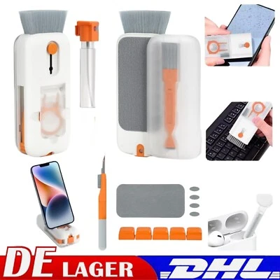 Reinigung set Tastatur Reiniger Satz Bildschirm 12 in 1 Profi Laptop PC Bürste - Bild 1 von 4