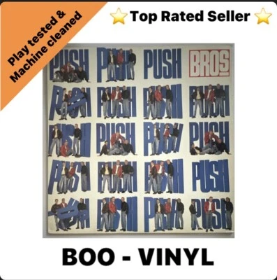 Bros ~ Push ~ Vinyl LP Record 1988 CBS VG+ / EX Condition - Image 1 of 4