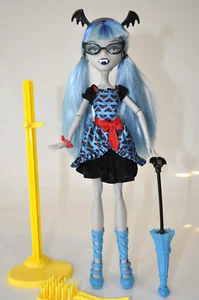 Monster High Freaky Fusion Ghoulia Yelps Modepuppe - CBP36 - 2014 - Tadelloser Zustand - Bild 1 von 24