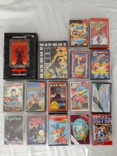 BULK LOT OF 16 x COMMODORE 64 / 128 (CASSETTE FORMAT) GAMES. 