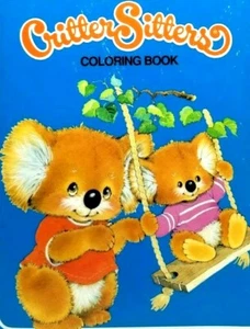 Vintage 1990 Merrigold Press Critter Sitters Coloring Book (G21) - Picture 1 of 3