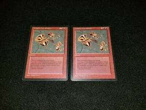 MTG 1x Revised red uncommon French FBB Shatterstorm - see description - Picture 1 of 4