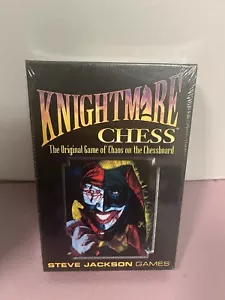 Knightmare Chess Game 3rd Edition 1st Print Steve Jackson SEALED - Picture 1 of 1